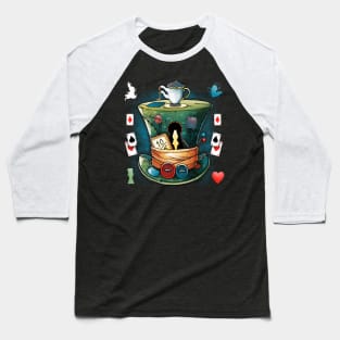 Mad Hatter Baseball T-Shirt